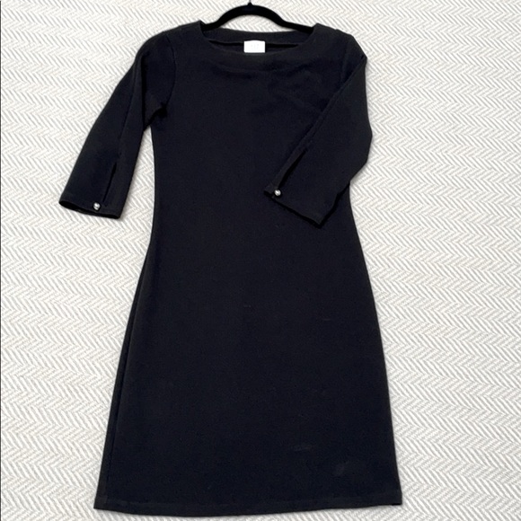 Anthropologie Dresses & Skirts - PAPILLON BLANC Little black dress. 3/4 sleeve